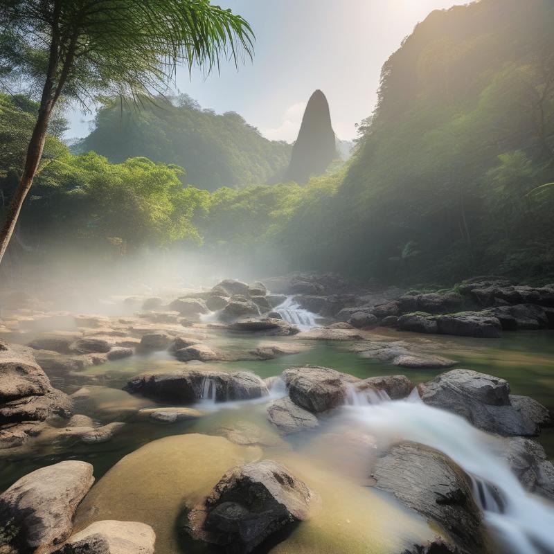 Qixianling Hot Spring National Forest Park