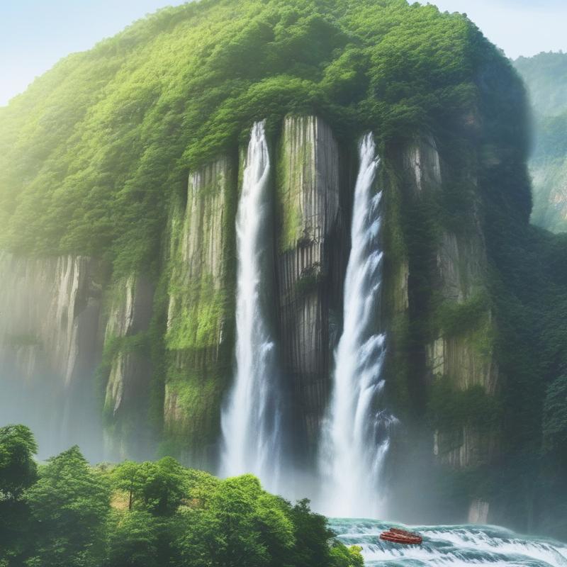 Wanzhou Waterfall Group Scenic Area