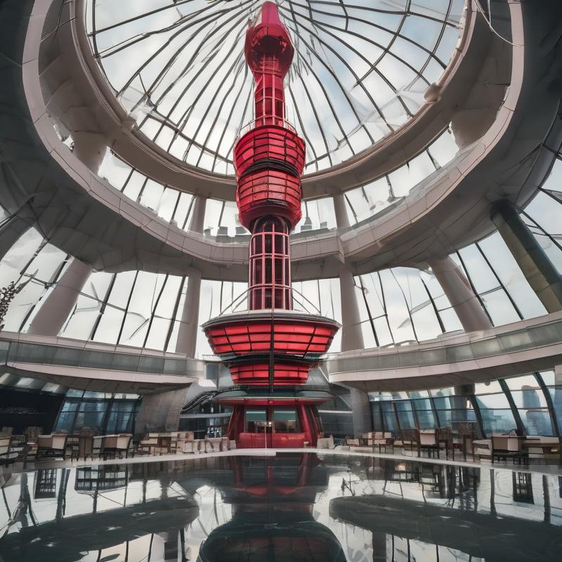 Oriental Pearl Tower Revolving Restaurant