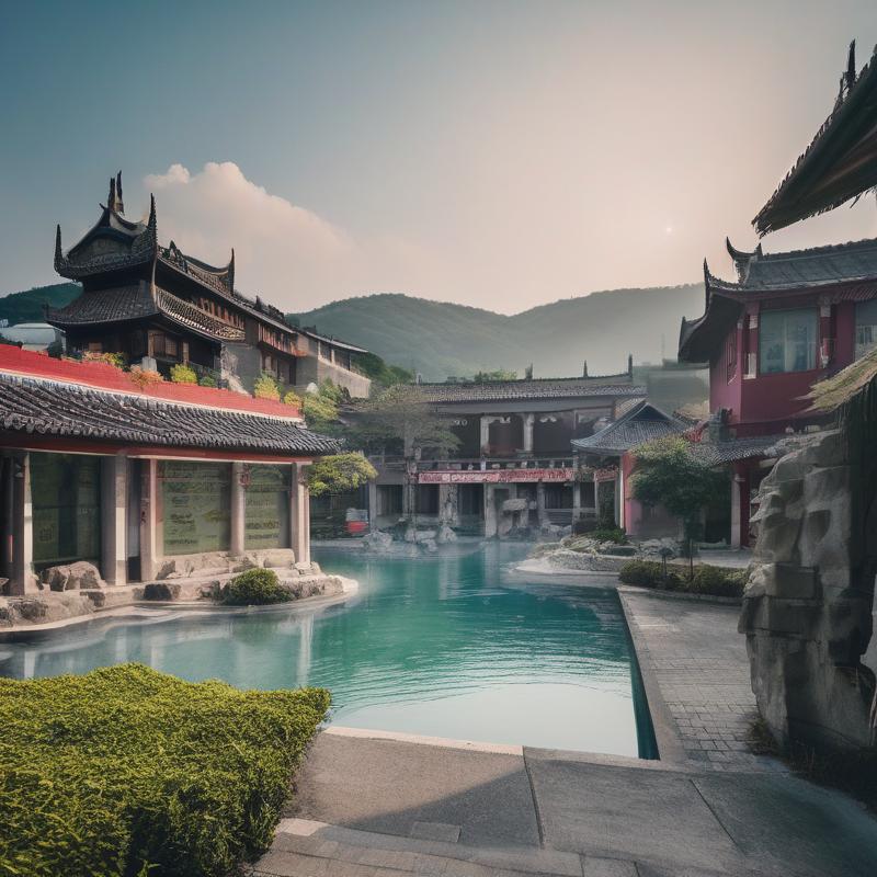 Eastern Overseas Chinese Town Yintairagen Hot Spring