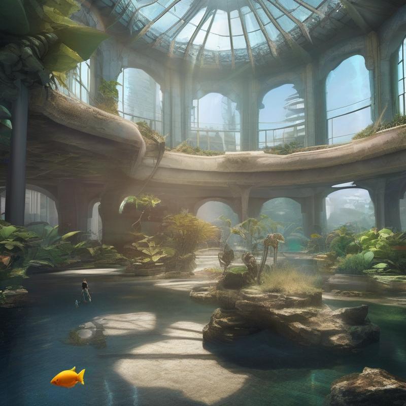 Atlantis Lost Space Aquarium