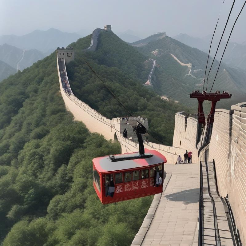 Badaling Great Wall Cable Car