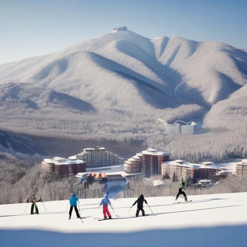 Jun Du Mountain Ski Resort