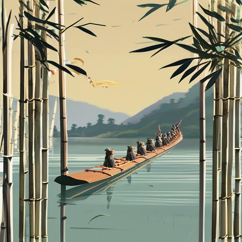 Shuangxi Bamboo Rafting