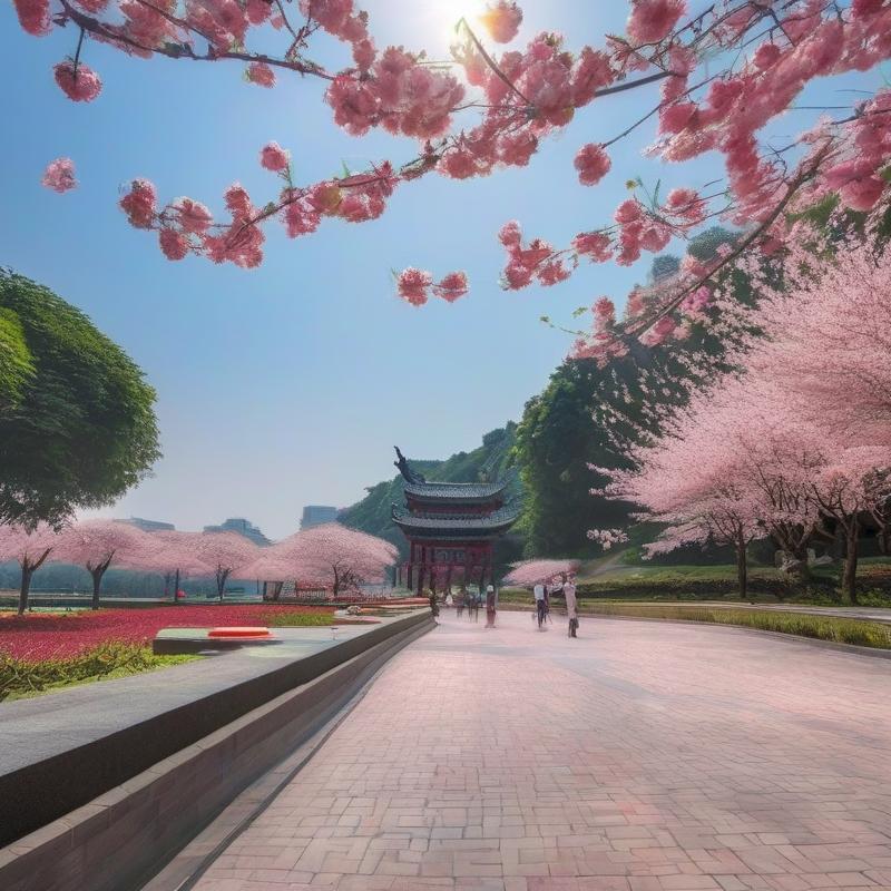 Tianshi Cherry Blossom Park