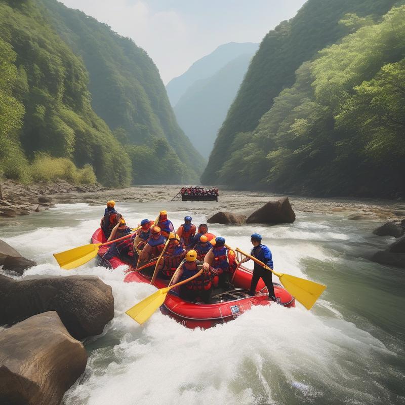 Chaotianhou Rafting