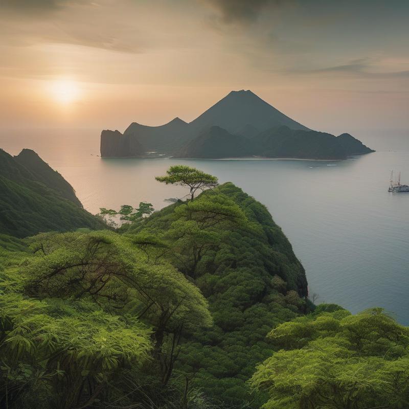 Volcanic Island Natural Ecological Scenic Area