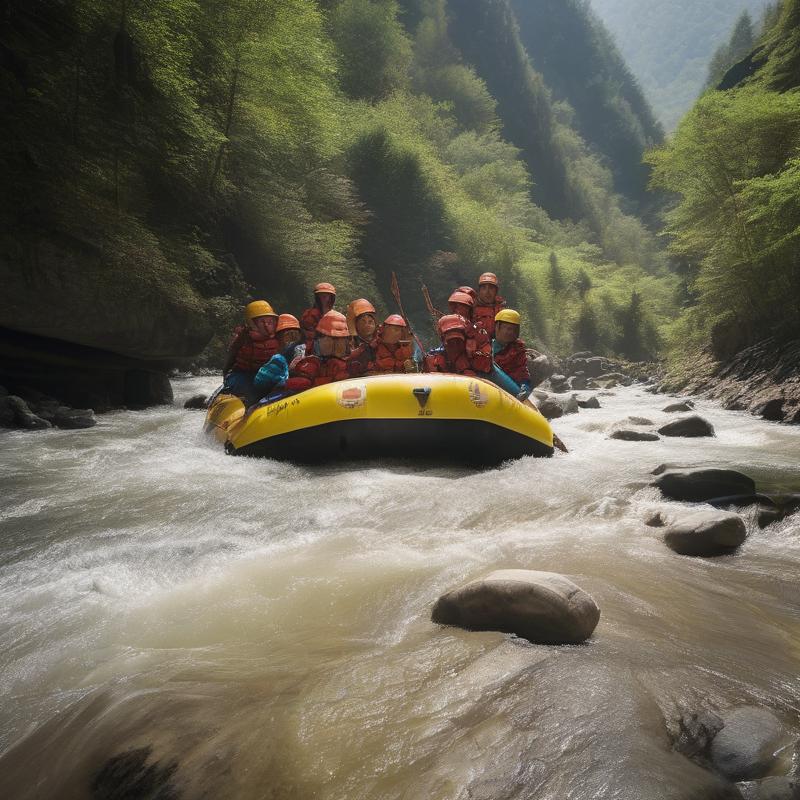 Wawu Mountain Primitive Forest Rafting