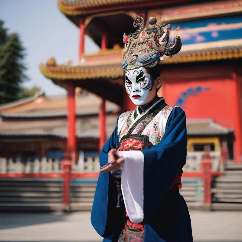 Sichuan Opera Face Changing Show