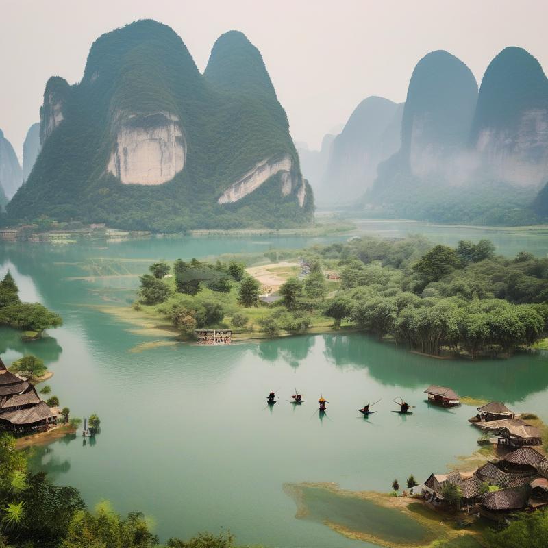 Yangshuo Julong Pond