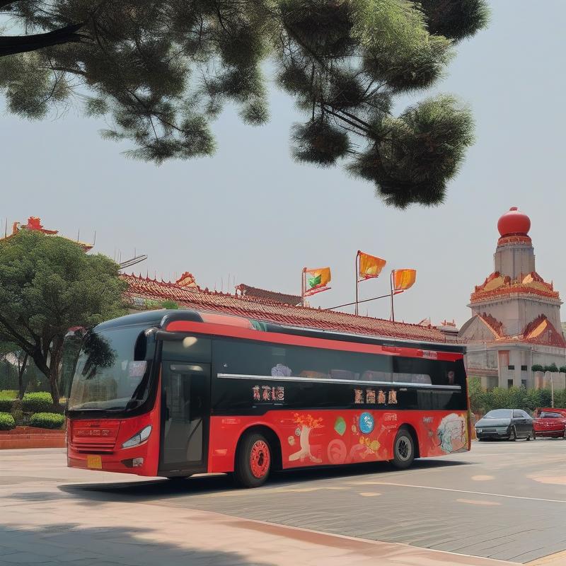 Qingdao Double Decker Sightseeing Bus