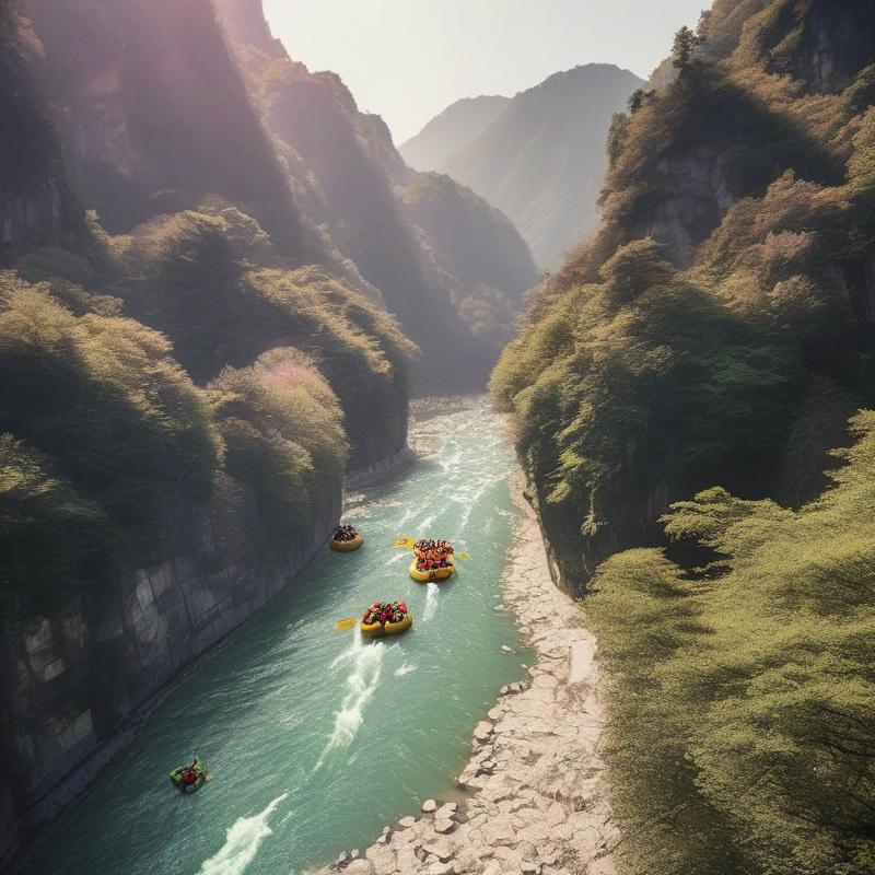 Longwangshan Canyon Rafting