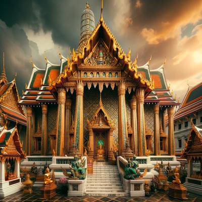 The Temple of the Emerald Buddha