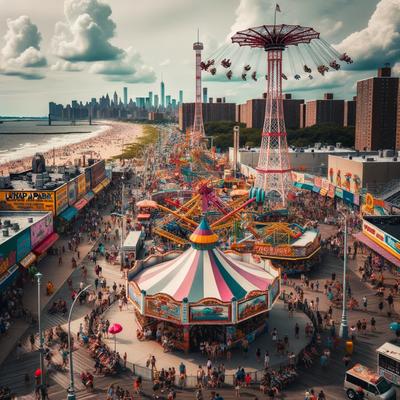 Luna Park in Coney Island