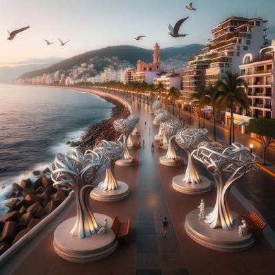 Malecon Boardwalk Vallarta