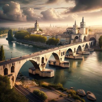 Pont Saint-Benezet (Le Pont d'Avignon)