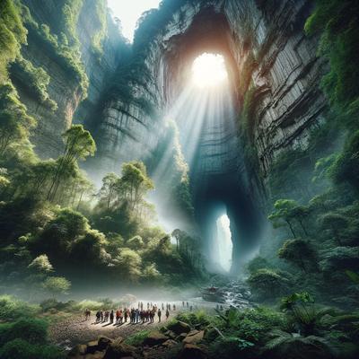 Zhangjiajie Jiutian Cave