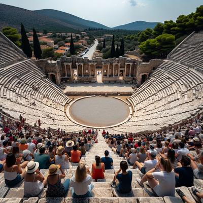 Ancient Theatre at the Asclepieion of Epidaurus