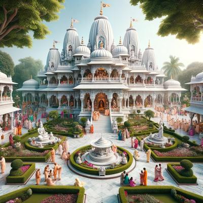 Sri Sri Krishna Balaram Mandir (ISKCON Vrindavan)