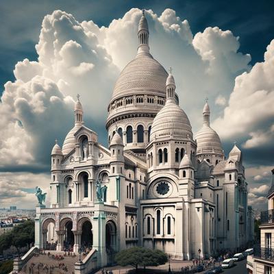 The Basilica of the Sacred Heart of Paris