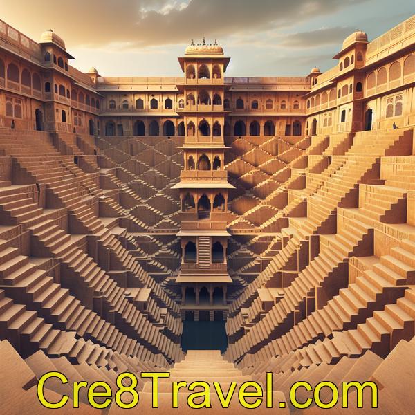 Chand Baori Step Well (Abhaneri)