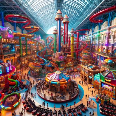 The Adventuredome Indoor Theme Park