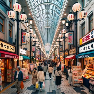 Tanukikoji Shopping Street